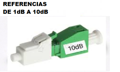 ATENUADOR LC APC 10 dB