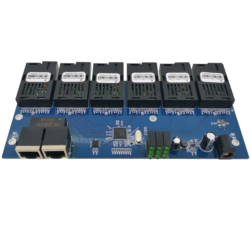 SWITCH BOARD 6 FIBRA 2 RED TARJETA