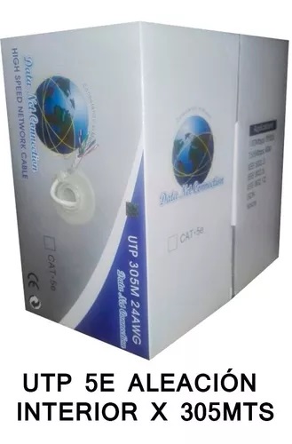 UTP 5E ALEACION INTERIOR X 305 
