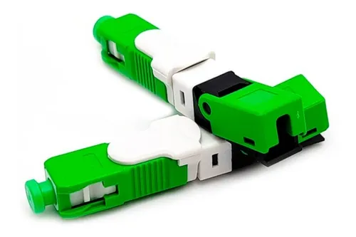 [784] CONECTOR MECANICO TIPO FURUKAWA SC APC VERDES