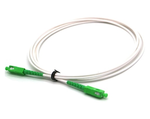 [4599] PATCH CORD FIBRA SC APC A SC APC 3M 3.0 BLANCO