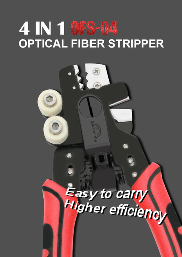 [923] STRIPER - CORTADORA FIBRA DROP 4 EN 1 OFS-04